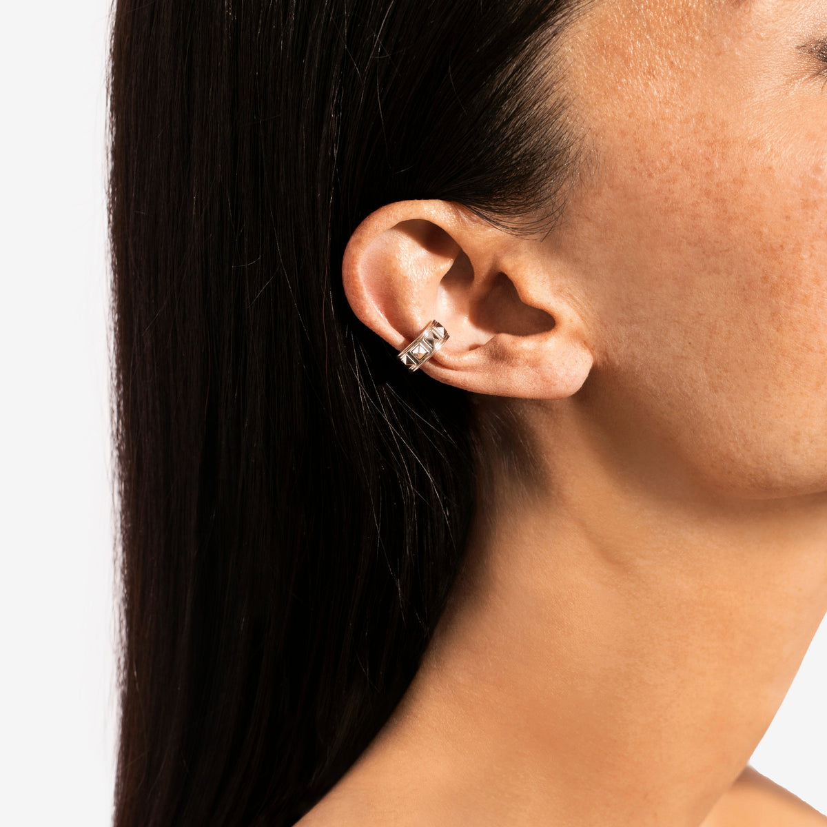 Rockaway Silver Ear Cuff