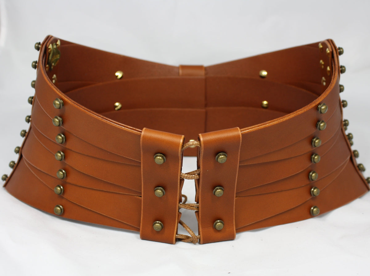 Three-Point Laced Cinch Belt