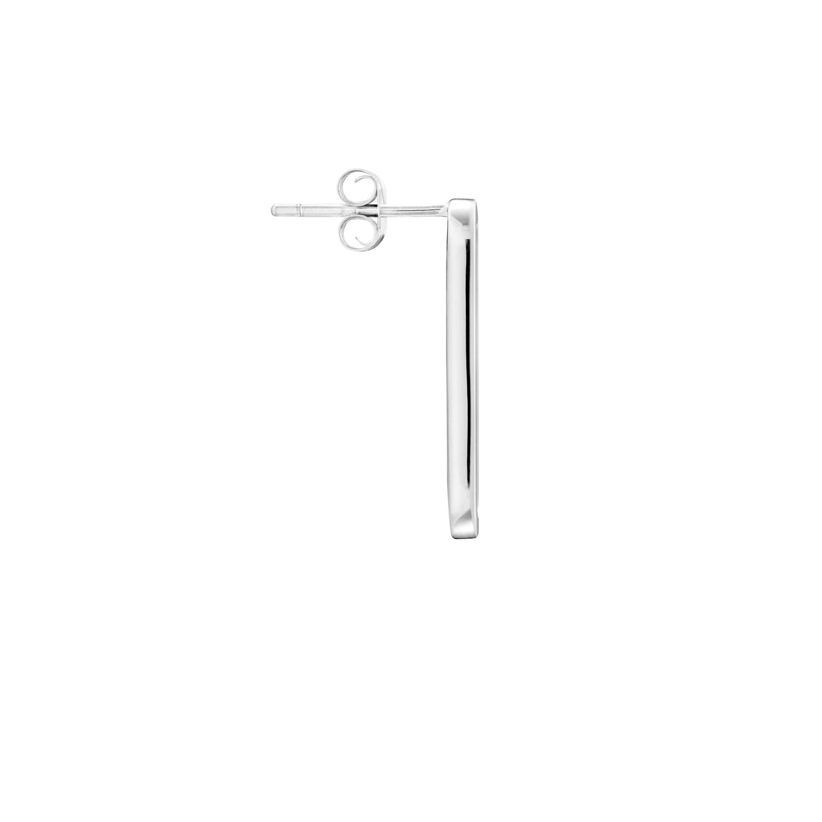 Sigh I - Sterling Silver Single Earring